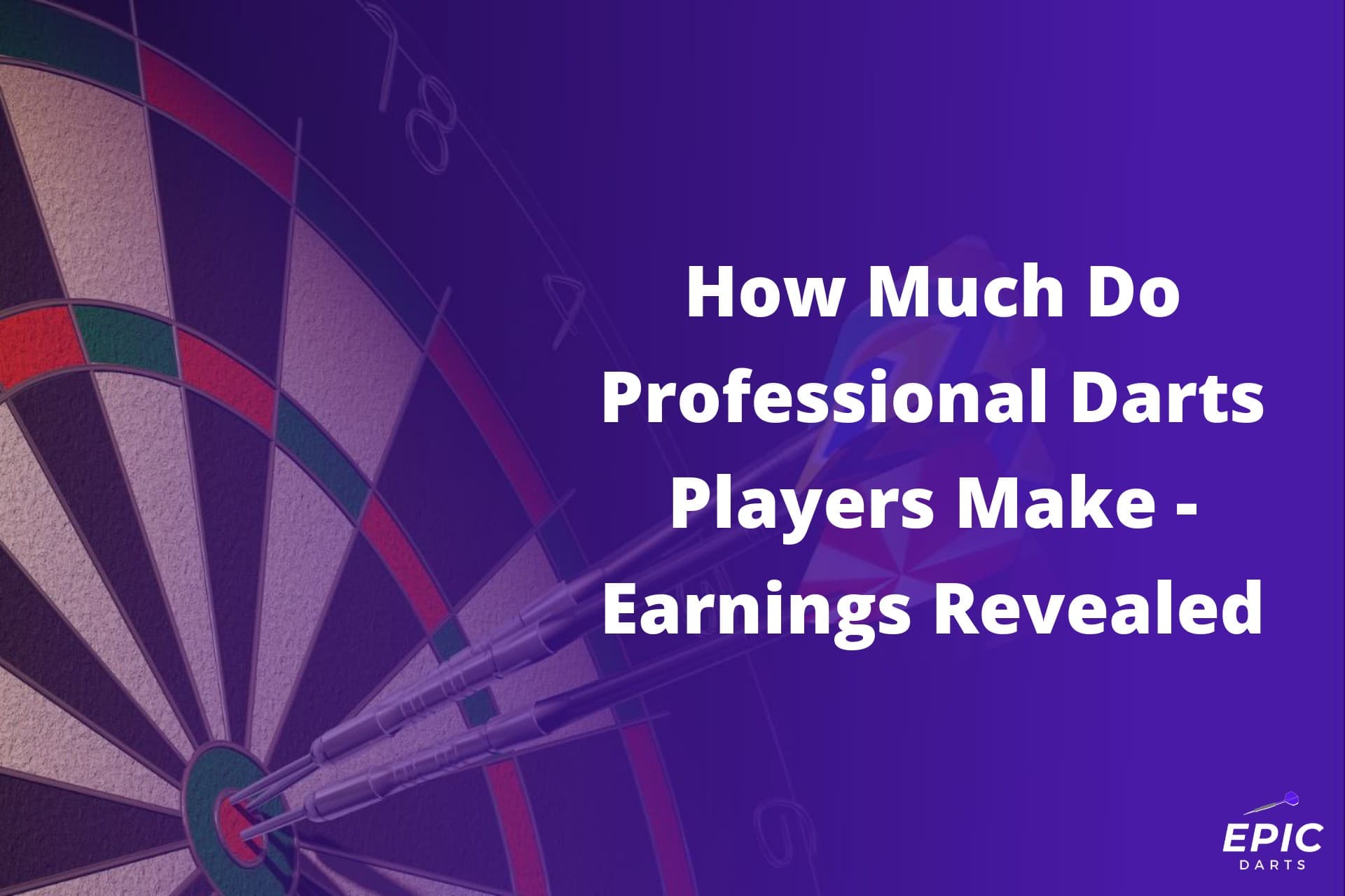 How Much Do Professional Darts Players Make Earnings Revealed Epic 